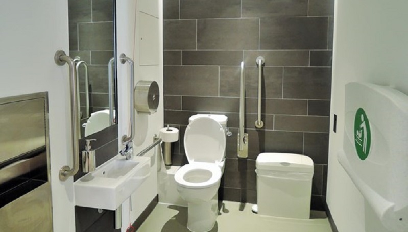 Photo of the accessible toilet at Charterhouse.