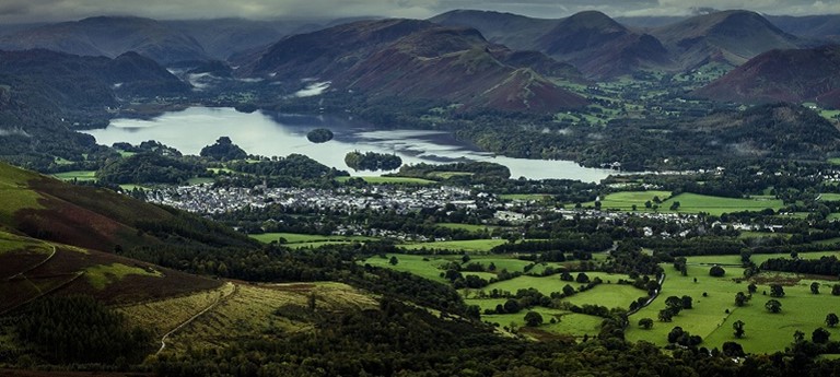 Photo of Cumbria landscape.