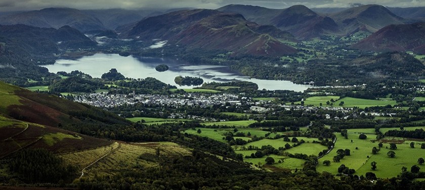 Photo of Cumbria landscape.