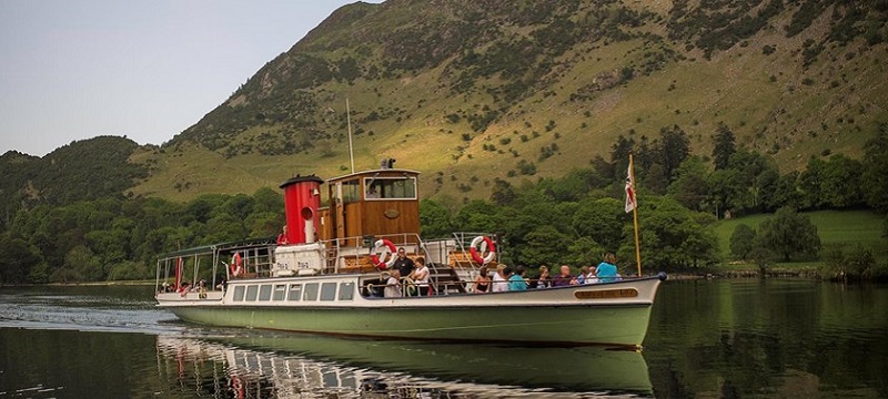 Photo of an Ullswater Steamer.