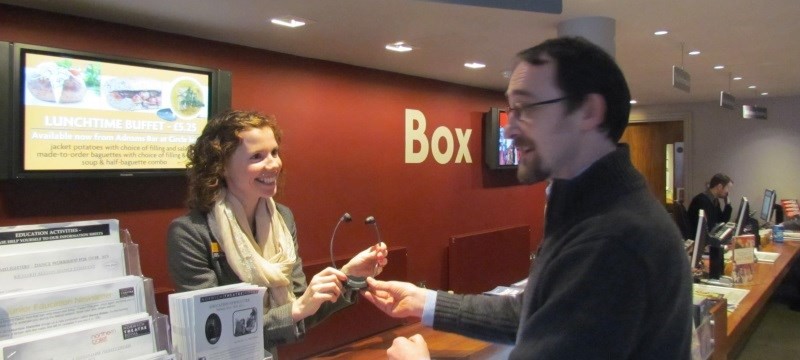 Photo of the box office at Norwich Theatre Royal.