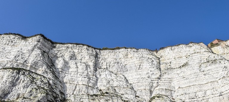 Photo of the White Cliffs of Dover.