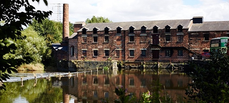 Photo of Thwaite Mills.