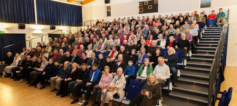 Photo of an audience at the cinema.