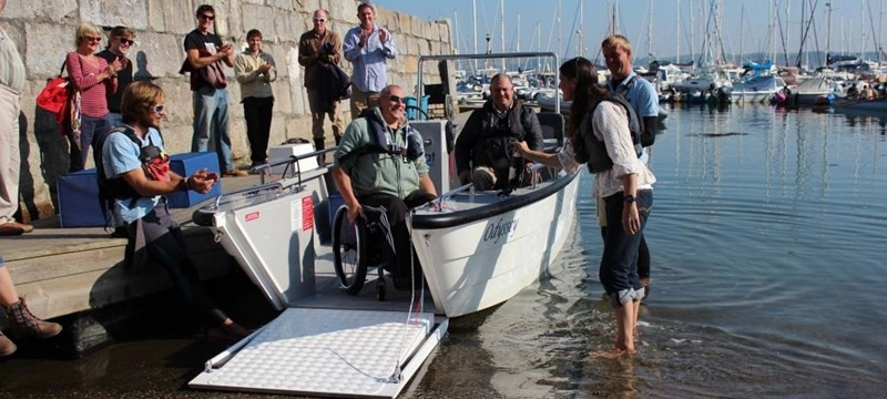 Photo of Mylor Sailing School.