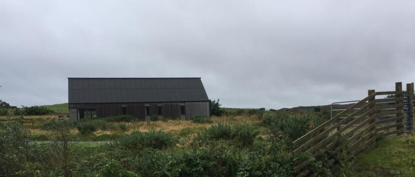 Photo of Coll Bunkhouse exterior.