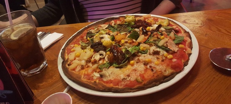 Photo of a pizza from Pizza Punks in Glasgow.