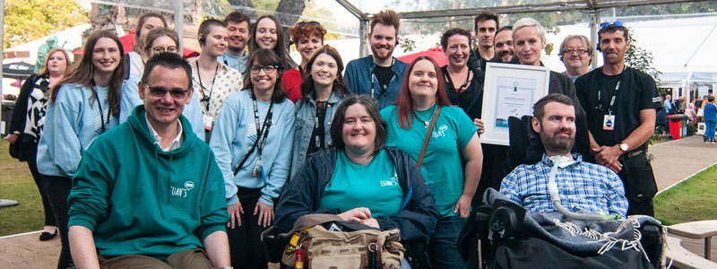 Edinburgh International Book Festival receive Best Pop Up Award