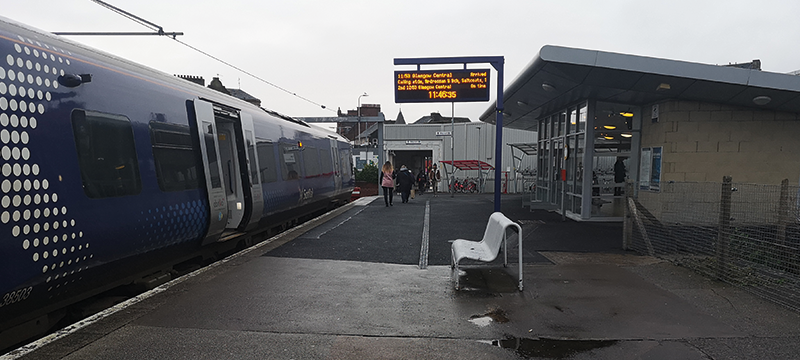 Image of Largs train station