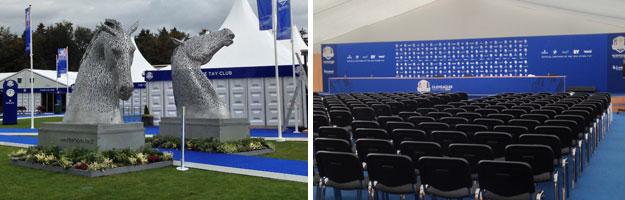 Kelpies and Media Interview Room