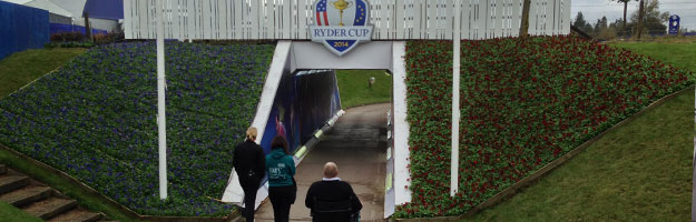 Ryder Cup Player Tunnel