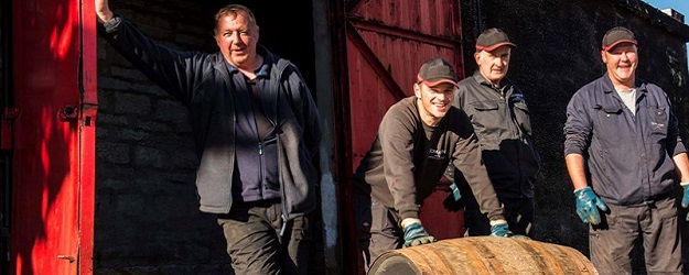 Photo of staff at Tomatin Distillery.