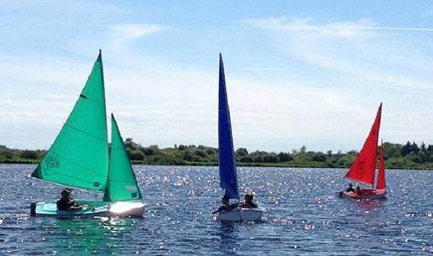 Photo of sail boats.