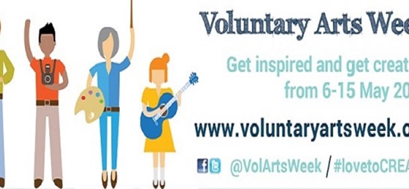 Voluntary Arts Week cartoon.