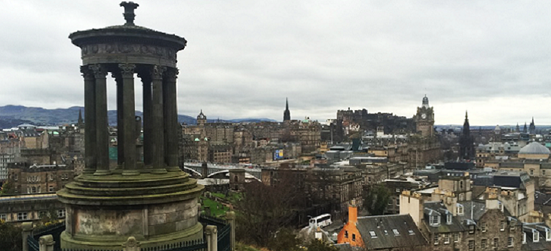Photo of Edinburgh.