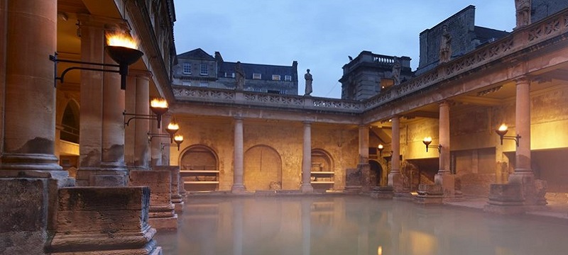 Photo of the Roman Baths.