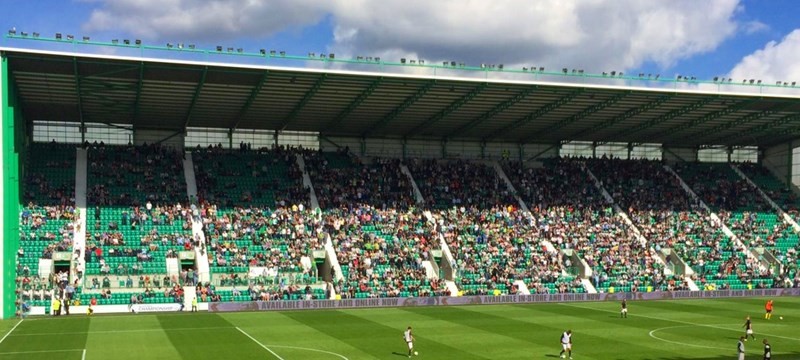 Photo of Easter Road Stadium.