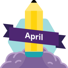 Reviewer of Month April Badge
