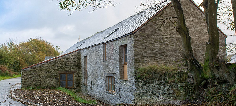 Otter Pool Barn exterior.