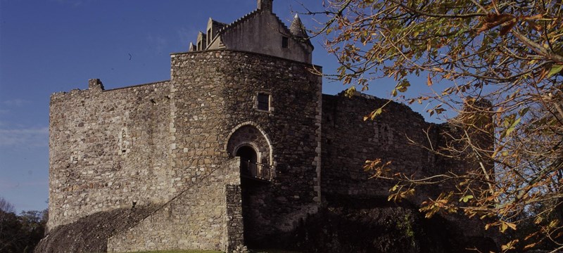 Dunstaffnage Castle and Chapel.