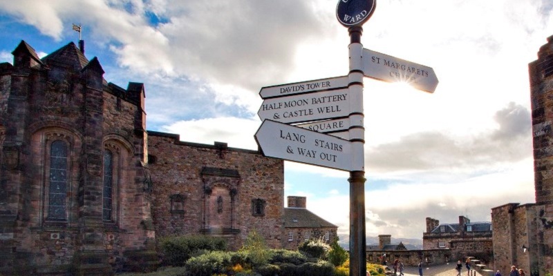 Edinburgh Castle.