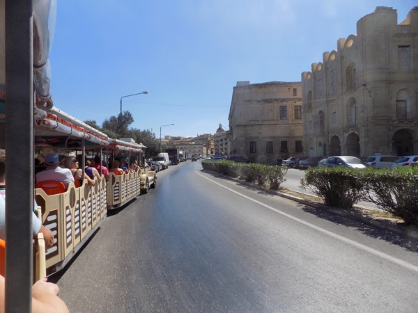 Picture of a Malta Fun Train in Valetta