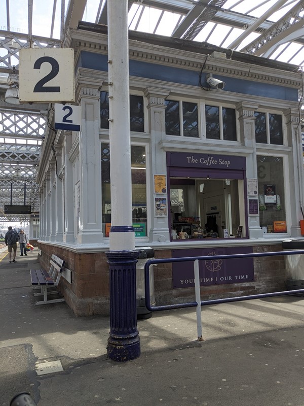 Image of Paisley Gilmour Street Railway Station coffee shop