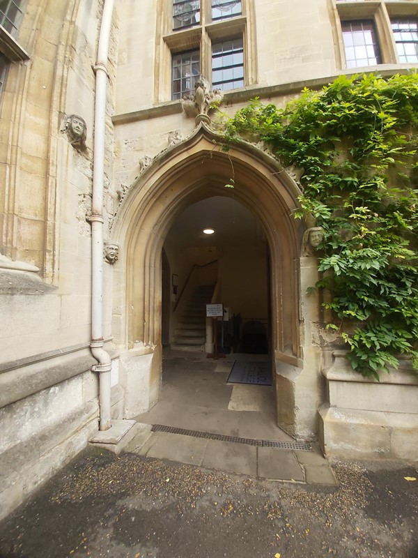 Arched doorway