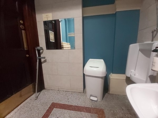 Image of a bathroom with a toilet and sink