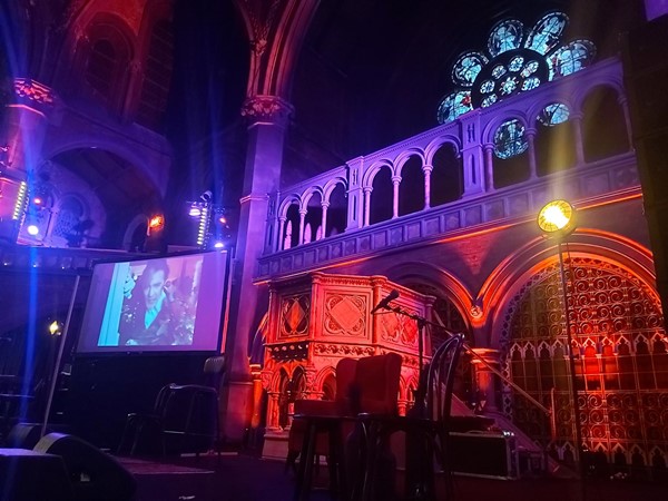 Image of Union Chapel lights