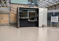 Ticket booth on the platform