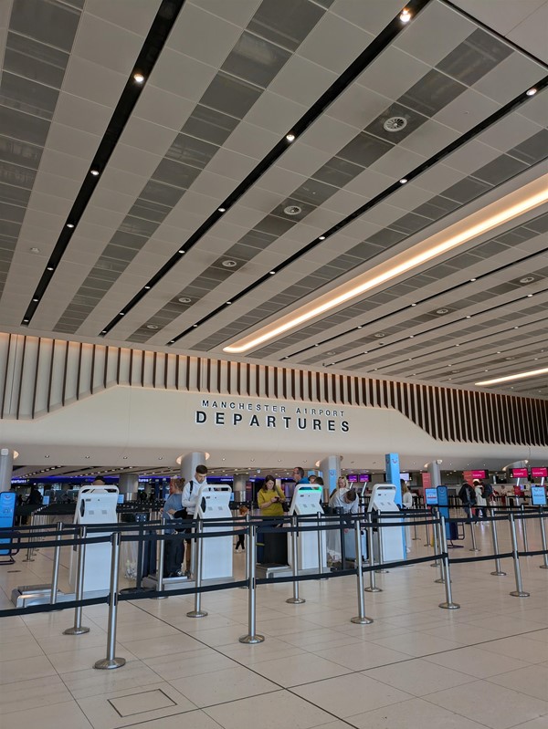 Image of Departures area