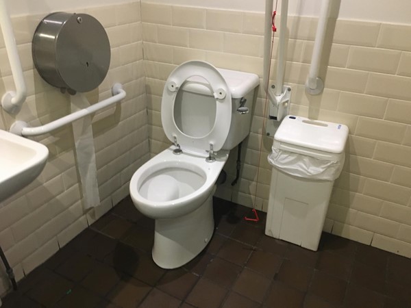 Accessible toilet.