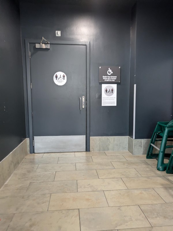 Image of door to Changing Places toilet