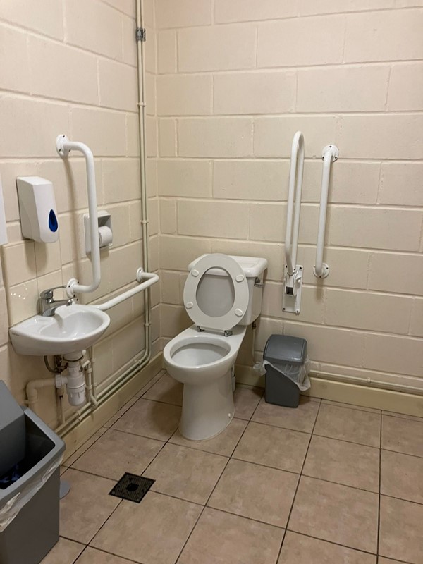 Image of an accessible toilet