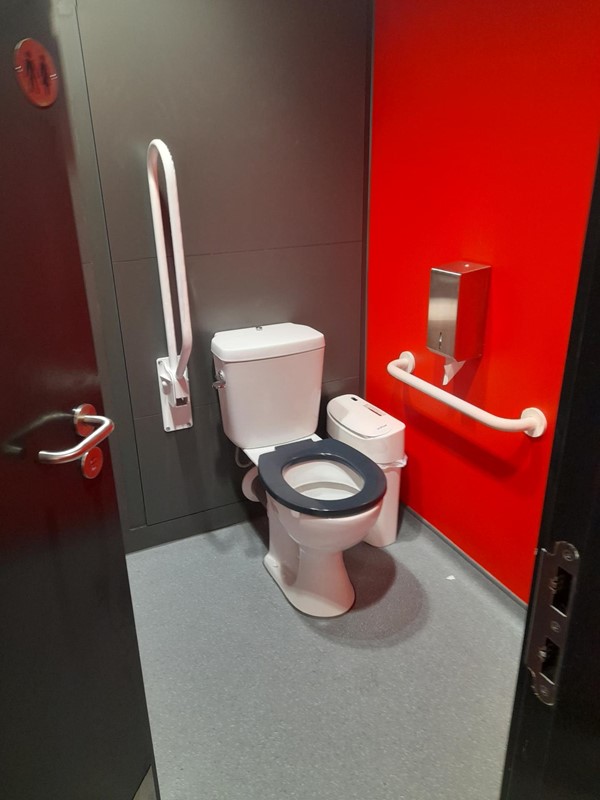 Picture of an accessible toilet