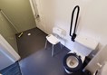 The accessible en-suite bathroom.