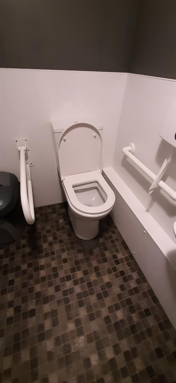 Image of an accessible toilet