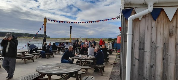 Diners at The Captain's Table