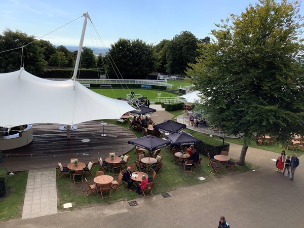 Image of an outdoor seating area.