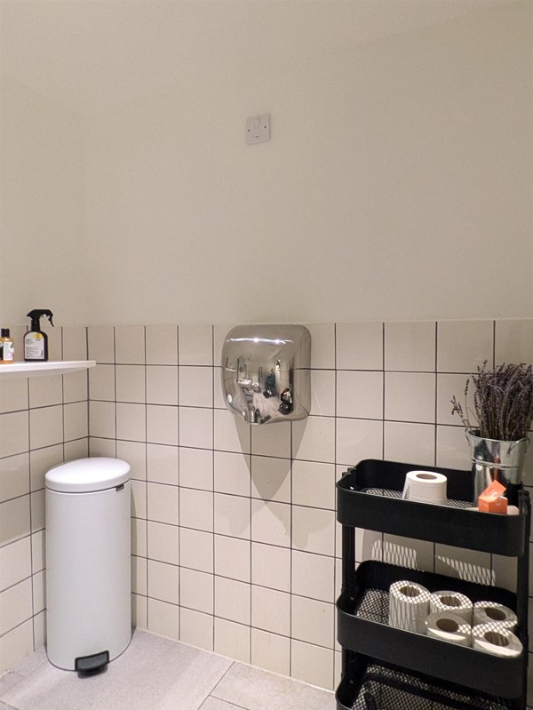 Image of dryer in the accessible toilet