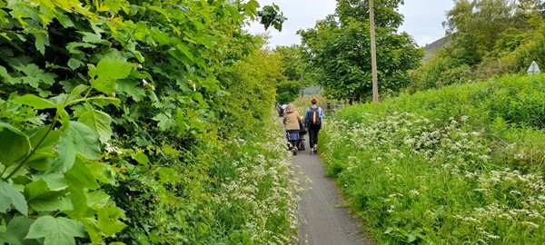 Picture of a Euan's Guide Ambassador meet up at  RSPB Scotland Loch Leven