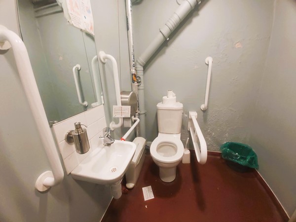 Image of an accesssible toilet