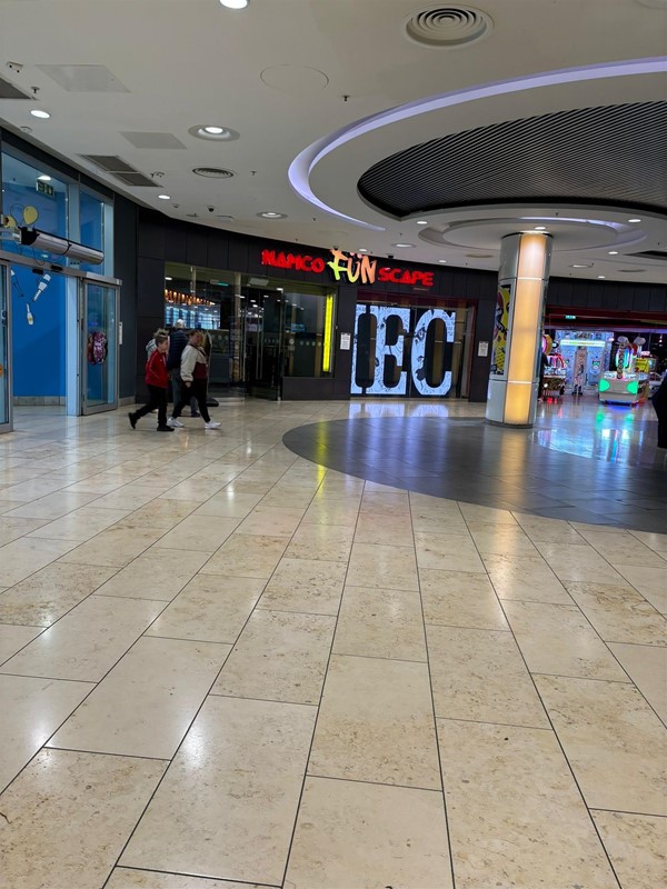 Image of the interior of a shopping centre