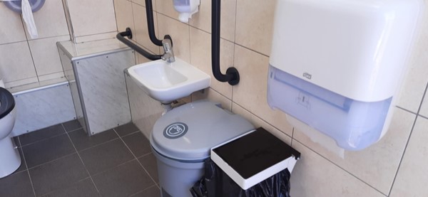 Picture of the accessible toilet