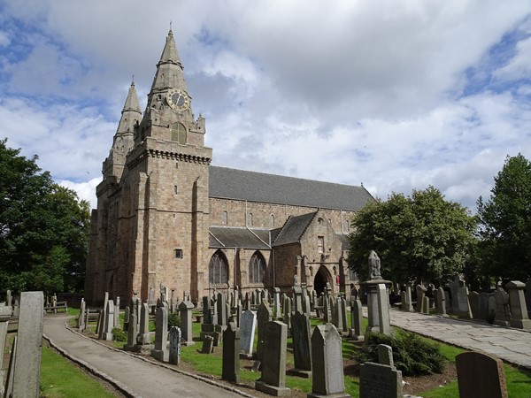 Cathedral exterior showing entrance