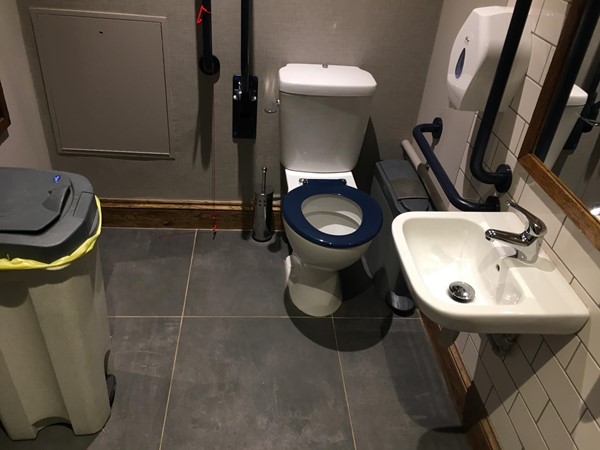 Accessible loo.