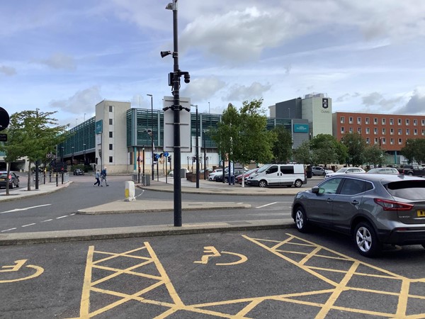 Picture of a disabled parking space