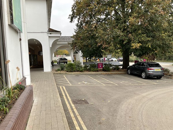 Image of a path leading to a building