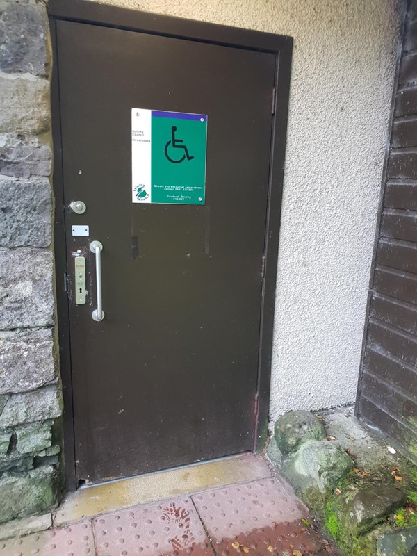 Callander public accessible toilet